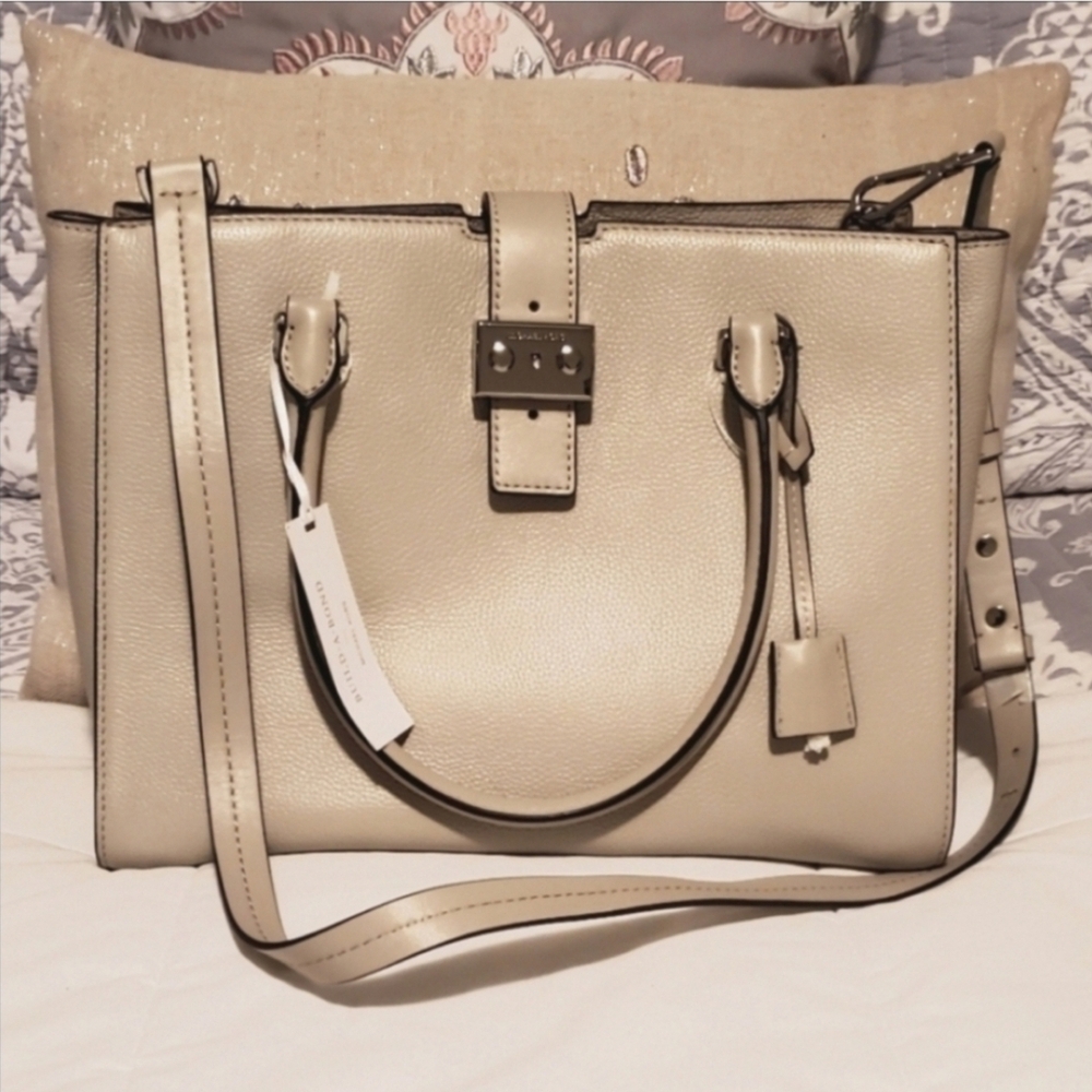 Michael Kors Cream Satchel